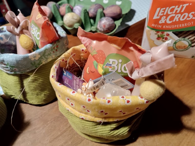 Der Osterhase war auch bei uns